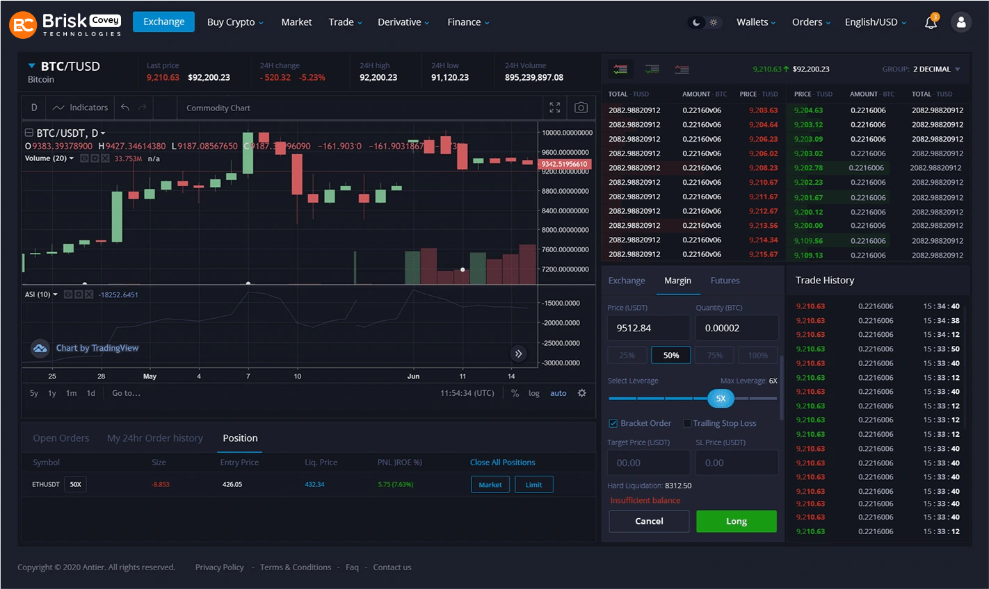 Cryptocurrency Trading Software Sample